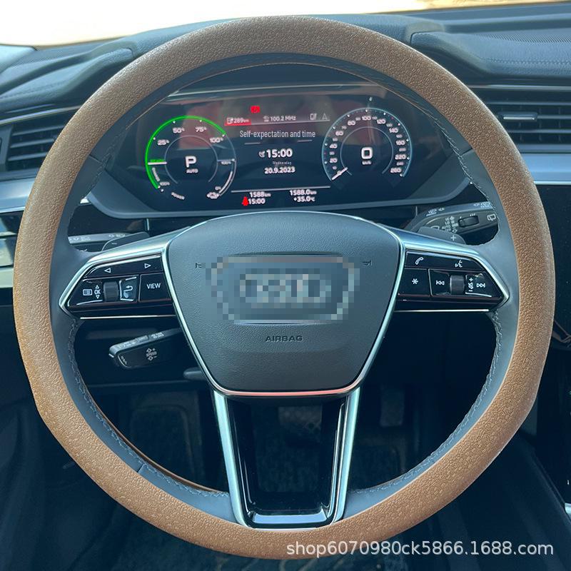 Универсальный нескользящий силиконовый чехол на руль – без запаха, впитывающий пот, всесезонный, для мужчин и женщин