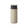 KINTO Travel Tumbler, 500ml, Sand Beige, Double-Sided Vacuum Wall, Insulates Hot and Cold Drinks, 20949