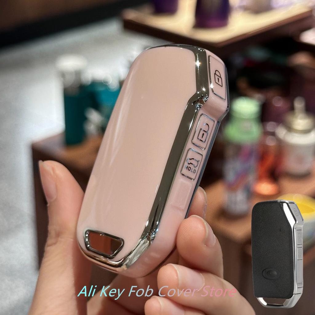 Чехол для брелока для Kia K3 KX3 KX7 K5 Sportage Carnival Mpv KIA Smart Remote Key Cover K8 Брелок для ключей автомобиля