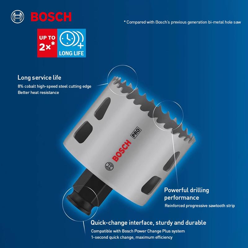 Bosch Набор коронок Многофункциональный кобальтовый набор коронок 51 мм Многофункциональный набор коронок