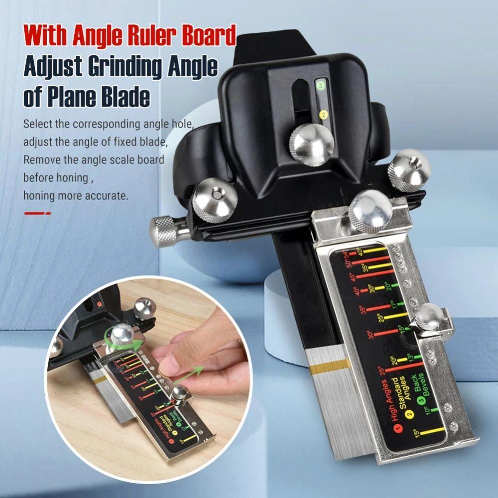 Professional Build Quality Fixed Angle Sharpener Honing Guide Tool Planes Honing