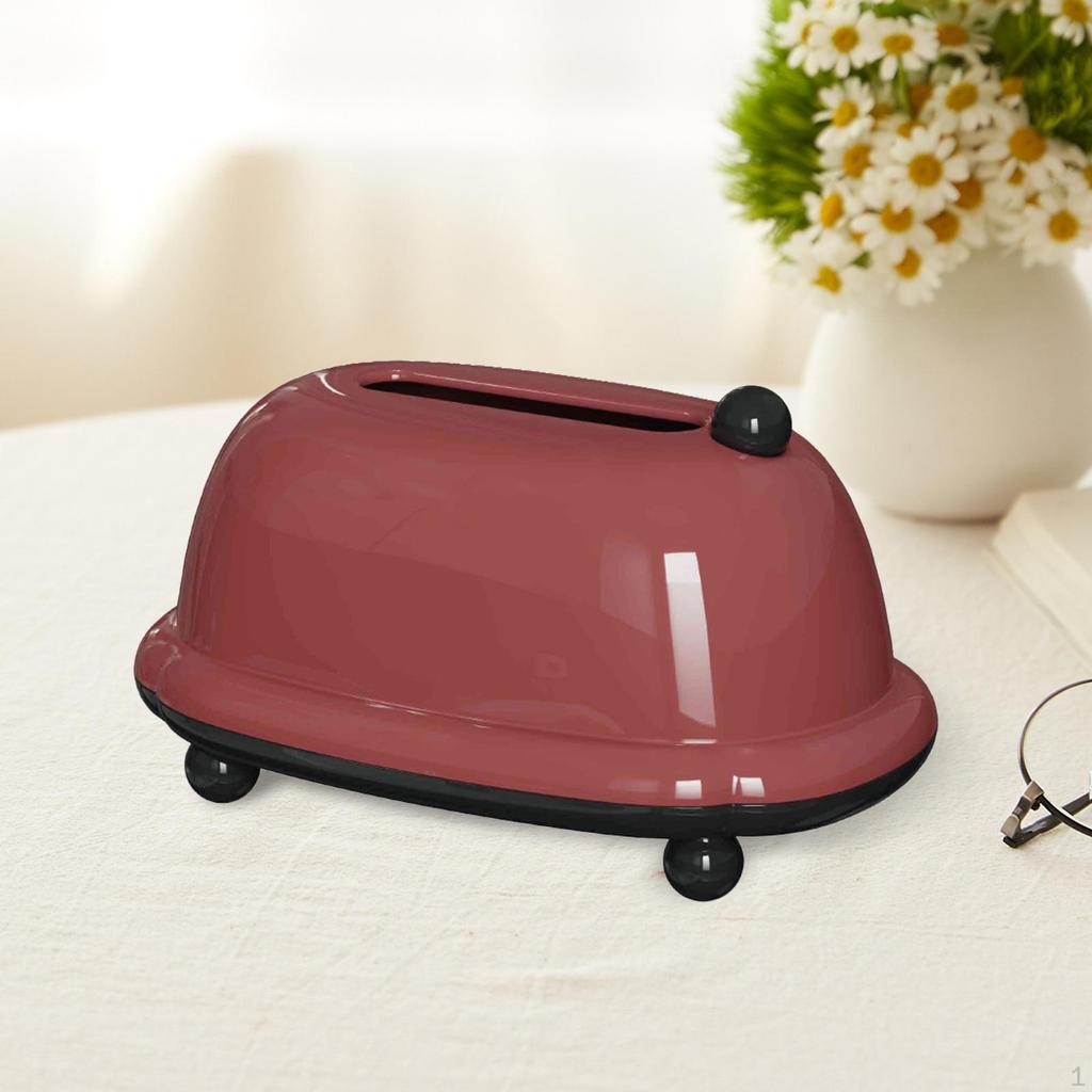 Tissue Box Napkin Holder Case Gift Organizer Storage Dispenser for Nightstands Home