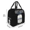 Grey Goose My Spirit Animal Vodka Funny Insulated Lunch Bag for Women Office Cooler Thermal Food Box Tote Lunch Boxes Container