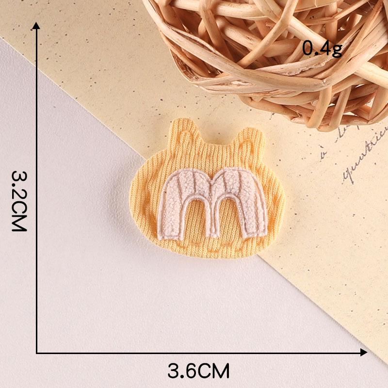 Набор из заколки и броши в виде кораллового животного: Кролик, Кот, Носки, Обувь, Шапки - Декоративные аксессуары ручной работы своими руками