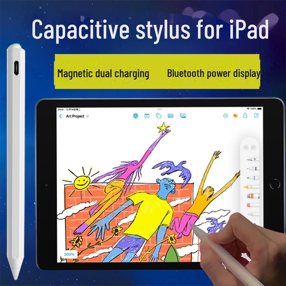 Магнитный чехол-зарядка для Apple Pencil 2-го поколения, сменный и емкостный стилус