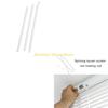 F26C Window Blind Wand Replacement with Hook and Handle Vertical Blind Stick for Smooth Operating Plastic Curtain Pull Rod