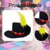 Vintage Design Magician Hat Dress Up Cosplay Felt Cap Carnival Snowman Costume Hat  Halloween