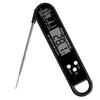 Food Thermometer Easy To Read Digital Meat Thermometer Waterproof Foldable Cooking Thermometer for Home Kitchen