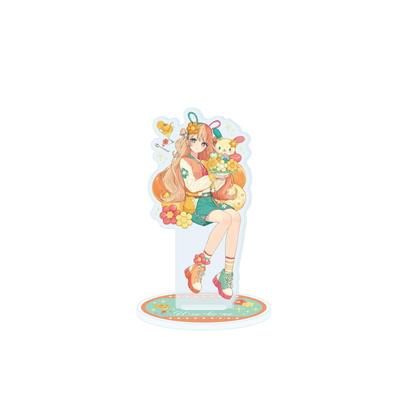 Акакура x Персонажи Sanrio 50 Усахана [Коллаборационная иллюстрация] Акриловая подставка