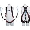 Fujii Denko New Standard Full Harness Type Revo Harness Nobilon Telescopic Rope Type Black Red Black Red L Size Thigh Belt Twin Lanyard 2 Hanging