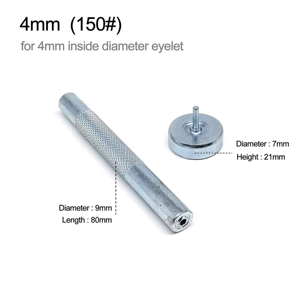 1 шт. Инструмент для установки люверсов ручной работы, Углеродистая сталь, Инструмент для установки люверсов, Пресс-форма для кожаных люверсов