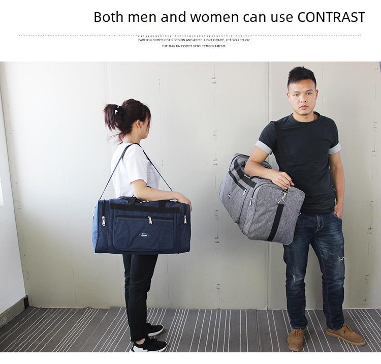 Легкая водонепроницаемая дорожная сумка из ткани Оксфорд для деловых поездок - Разных размеров, Складная ручная кладь