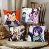 Наволочка с изображением аниме N-Noragami, модная квадратная наволочка для спальни, дивана, комнаты, интерьера, отдыха.