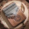 Kalimba 34 Keys Beginner Keyboard Instruments Black Walnut Kalimbas Professional Musical Device Fingers Piano Musical Instrumen Gift