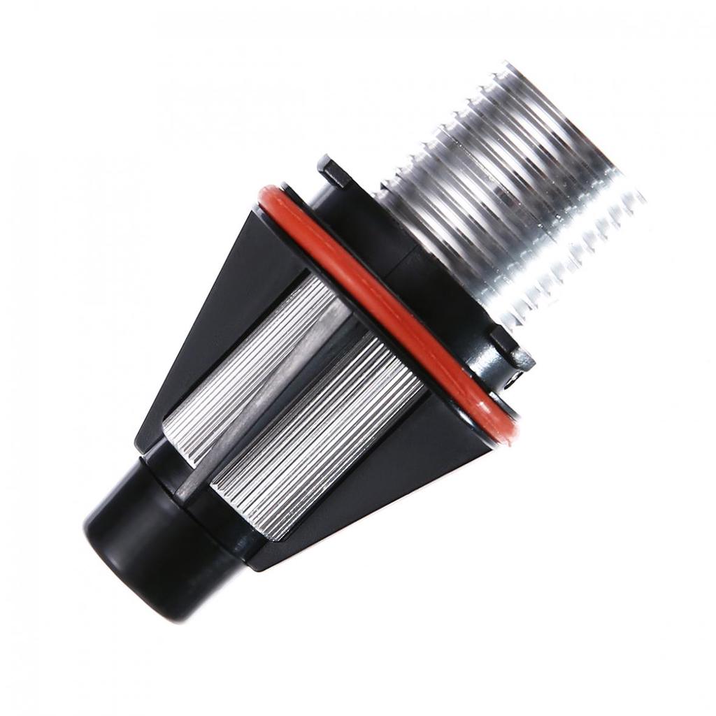 2pcs 1000LM Angel Eyes Car LED Halo Ring Marker Bulbs Light 5W 6000K White Fit for BMW X5 E39 E53 E60