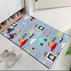Cute cars Printed Carpet, for Office Chair Living Room Bedroom Kitchen Room Decor Gifts.