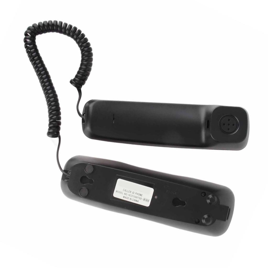 Mini Wall Telephone Home Office Hotel Incoming Caller ID LCD Display Landline Phone