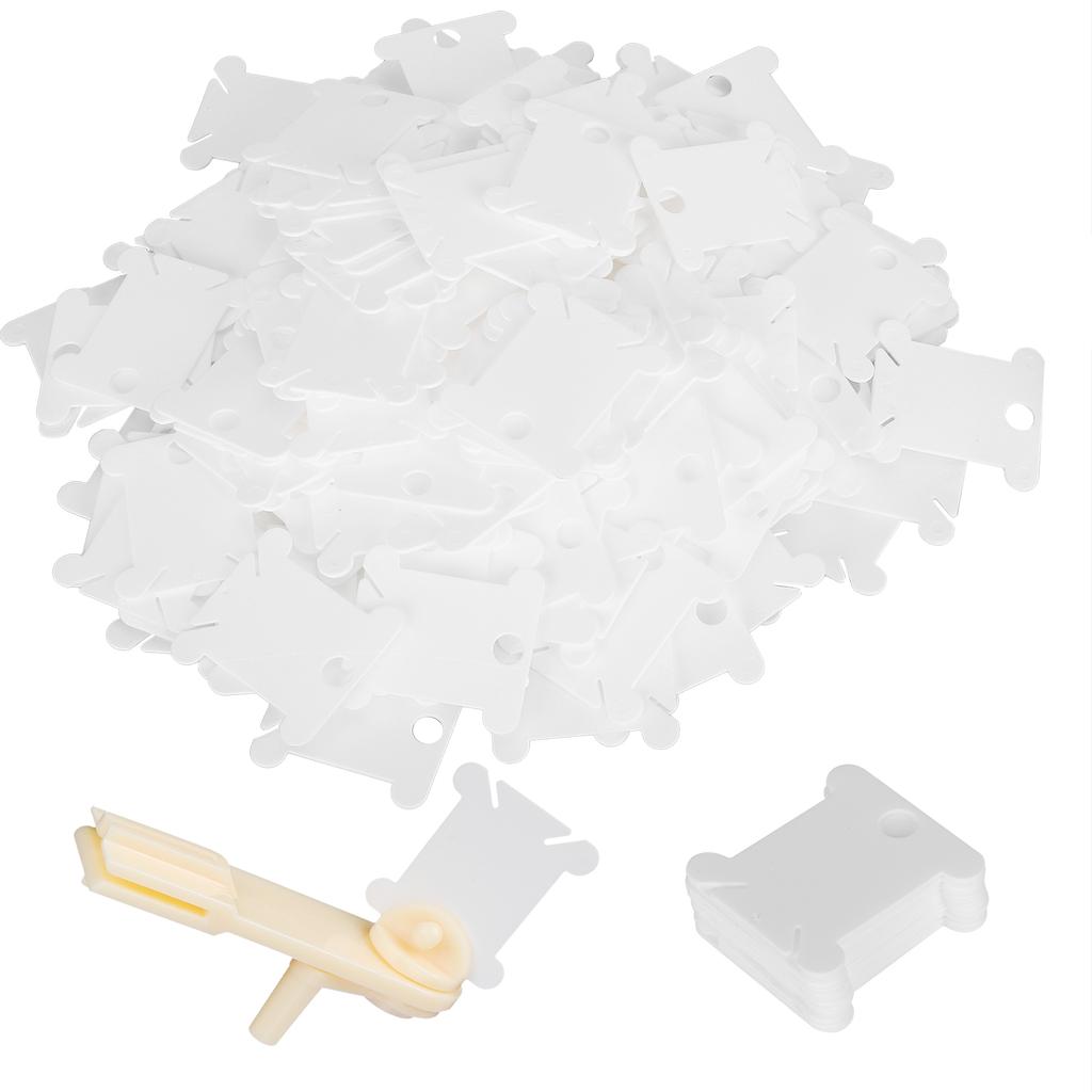 200 шт. Пластиковая доска для намотки ниток для вышивки крестом, аксессуары для шитья своими руками