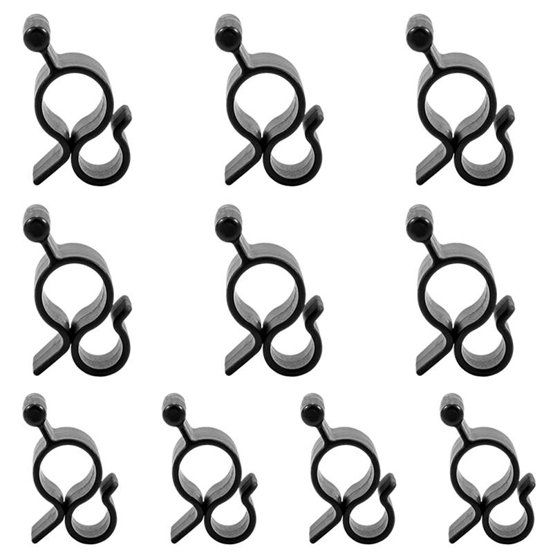 10 шт. Кемпинговый тент крючки клипсы караван кемпер шнур свет зажим для веревки крючки для палаток многоцелевой RV путешествия палатка клипса вешалка для света