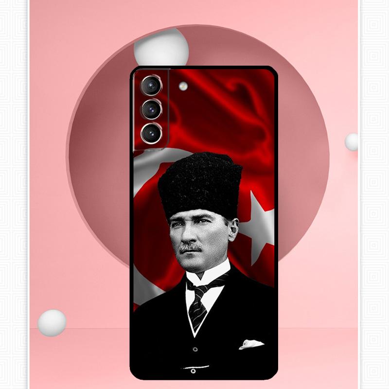 Турция Мустафа Кемаль Ататюрк Чехол Для Samsung Galaxy S25 Ultra S20 S21 S22 S23 S24 Plus S9 S10 S24 FE S25 FE Чехол Funda