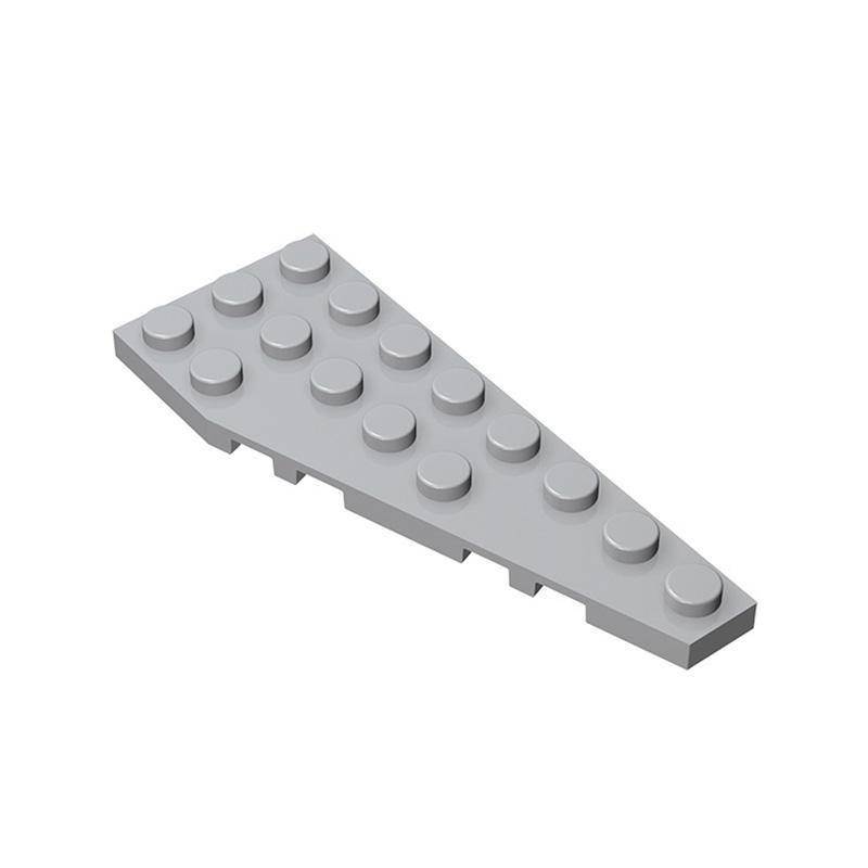 MOC 10 ШТ 50304 Клиновидная пластина 8x3 Набор строительных блоков Правая доска Кирпичи для дома Частицы Образовательные игрушки Подарки на день рождения для детей