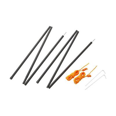 Captain Stag Captain Stag Ua 4515 [стальная стойка 160 с 2 веревками и колышками Bk ]
