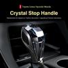 Для Toyota Lexus Mazda Hyundai Mitsubishi Универсальная Хрустальная Ручка Переключения Передач Ручка Головка Рычага КПП С LED Аксессуарами