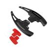 Aluminum Car Steering Wheel Shift Paddles Extensions Fit For Mercedes Benz A B E R Class(Black)