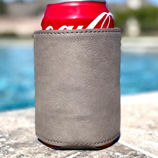 Beer Bottle Cover for Dad Faux Leather Sleeve Keeps Beverages Cold Great Gift for Father's Day Birthday or Any Special Occasion