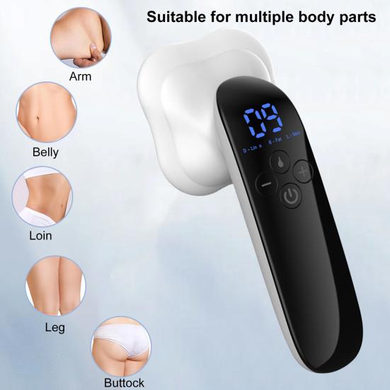 Беспроводное устройство для похудения, ручной массажер для тела, для живота, талии, ног, ягодиц, 3 режима, перезаряжаемый массажер, подарок для женщин и мужчин
