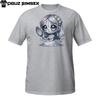Haunted Bride Tee – Cute Zombie Holding Gothic Mirror Tee