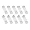 10 Sets of 30mm Plastic Coin Storage Tubes with Clear Round Holder Cases for Collectors to Safely Store and Protect
