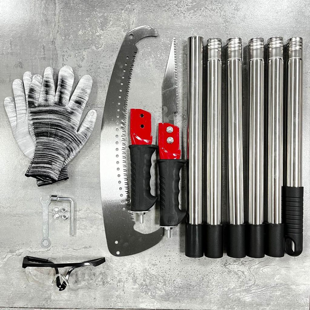 Высотный садовый секатор: Ручная пила для веток деревьев и бамбука