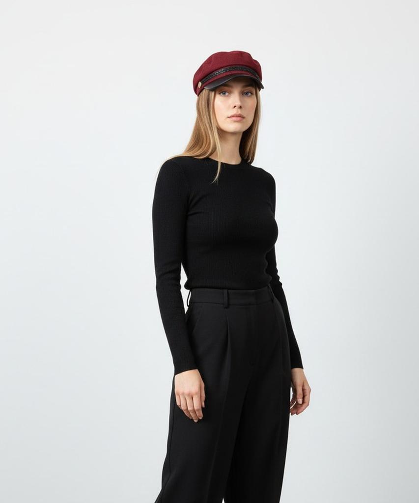 UNIVERSAL CHEMISTRY Wool Punk Rope Red Marine Cap