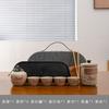 Coarse pottery Kuaike travel tea set, household kung fu tea set, outdoor business trip tea gift, a complete set of souvenirs