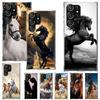 Чехол для телефона "Великая Красота Лошади, Скачущая" для Samsung Galaxy S25 S24 S23 Ultra S22 Plus S21 S20 FE S10 + S25Ultra S24U Мягкий чехол