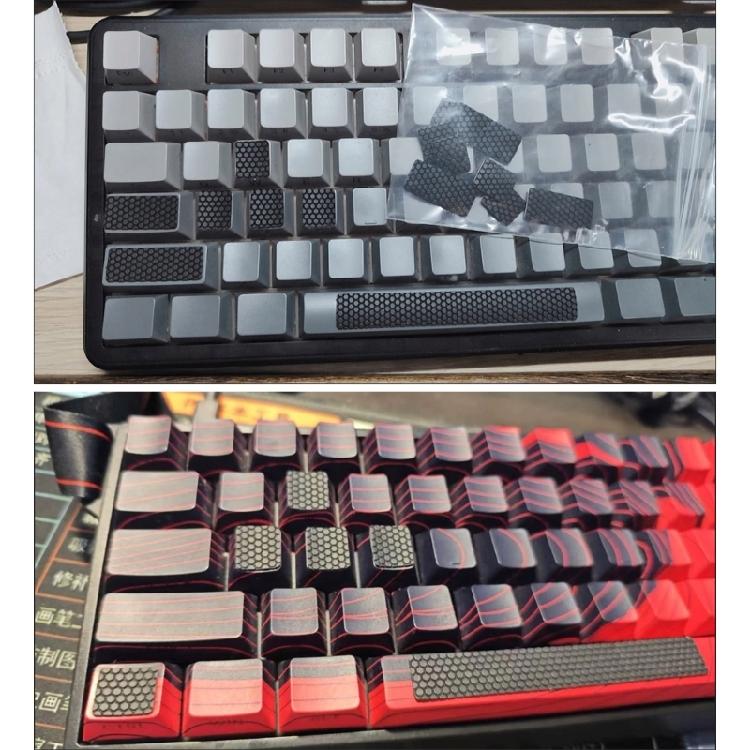 Silicone Keyboards Keycap Protectors AntiSkid Stickers for Reduced Noise and Secure Grip