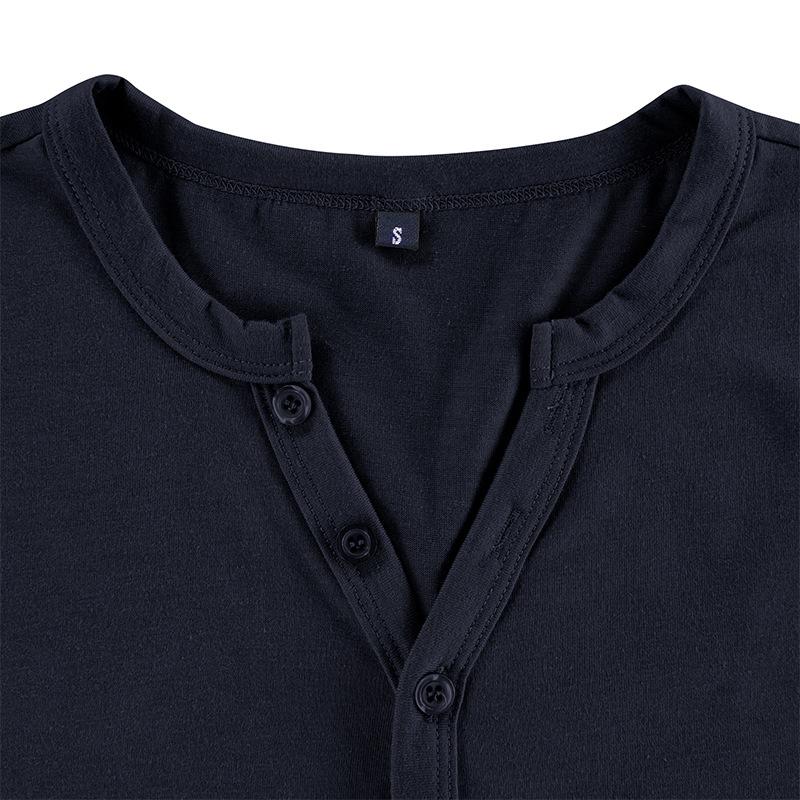 Мужские рубашки на пуговицах с коротким рукавом, летние футболки на пуговицах, повседневная базовая футболка, однотонные футболки, мягкие удобные топы, классическая спортивная футболка для мужчин