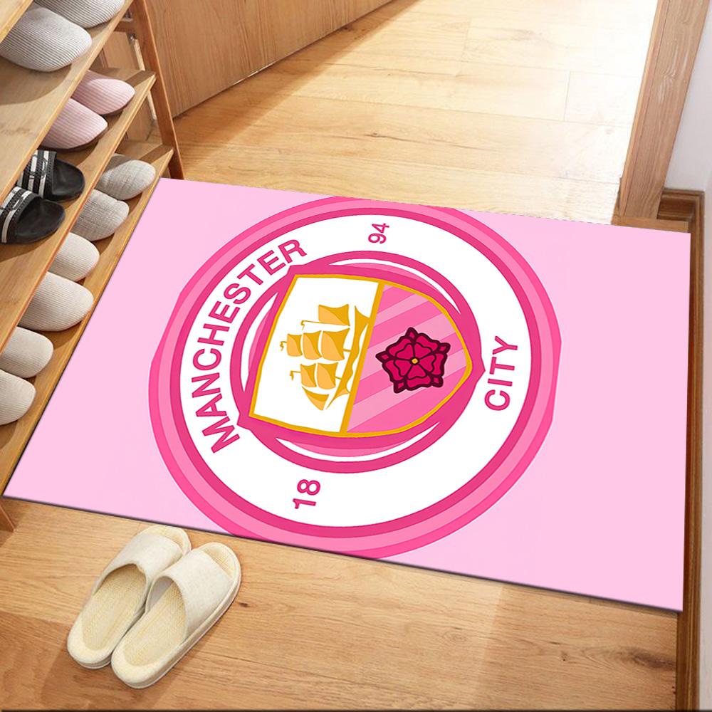 Manchester City Floor Rug Office Rug Perfect For Hallway Dormitory Foyer Decorate Room Antislip Carpet Anime Office Decor Best For Christmas