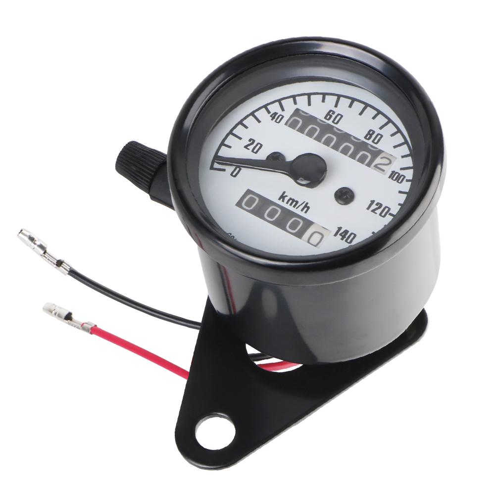 Тахометр Мото Запчасти Модифицированный Одометр Аксессуар для Мотоцикла Машины Универсальный Автомобильный Датчик со Светодиодной Подсветкой Ретро Мотоциклетная Панель Приборов