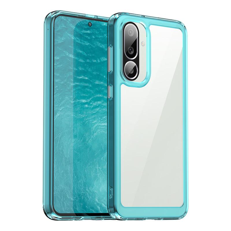 For Samsung Galaxy M56 5G Case Samsung Galaxy M56 Cover Clear PC + Silicone Shockproof Protective Phone Cover Samsung Galaxy M56