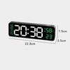 Wall-mounted Digital LED Clocks Multi-functional Display Table Clock  for Bedroom