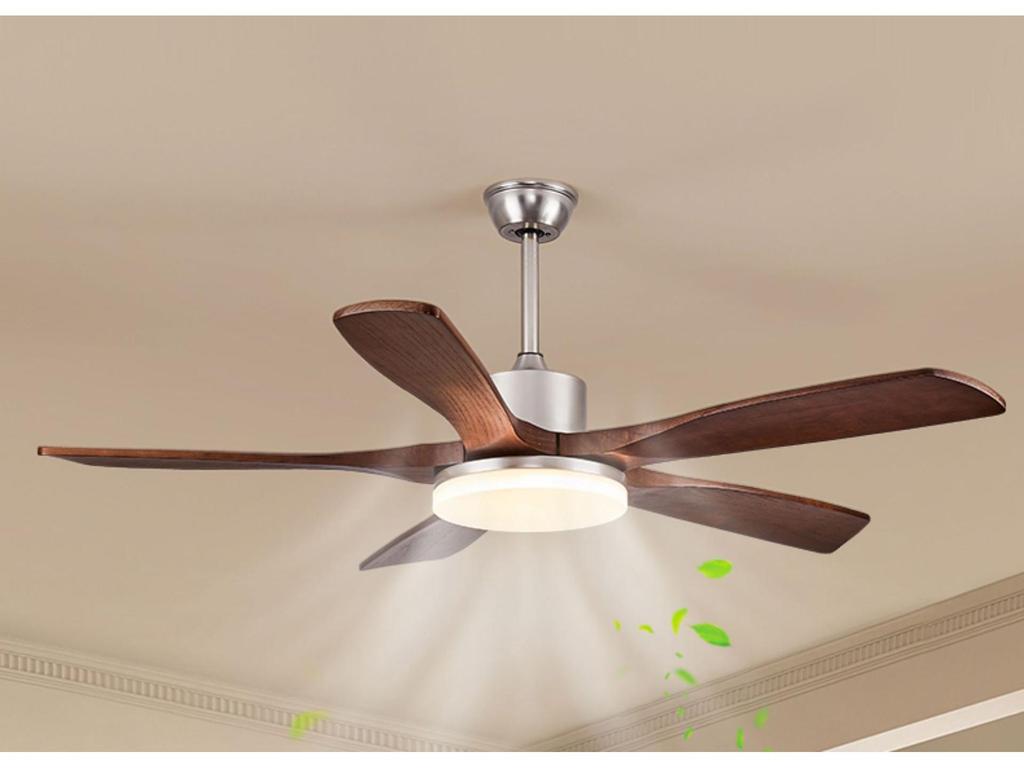 Modern Chinese-Style Ceiling Fan with Light for Living, Bedroom, and Dining Rooms