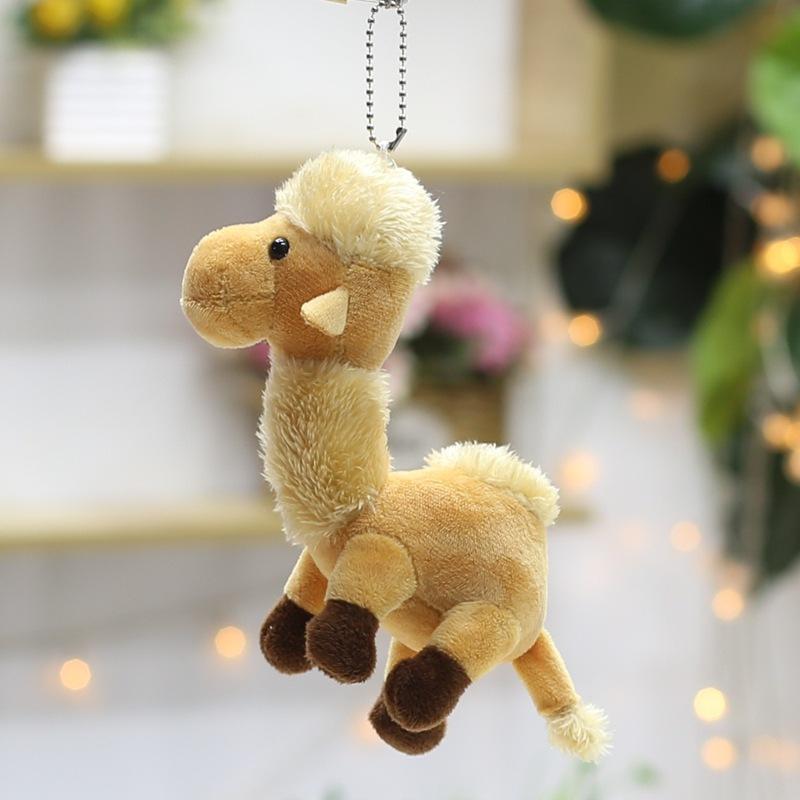 Милый брелок-подвеска в виде животного, помпон, верблюд, кукла верблюда Дуньхуан, сувенир для туристов из Синьцзяна и Ганьсу