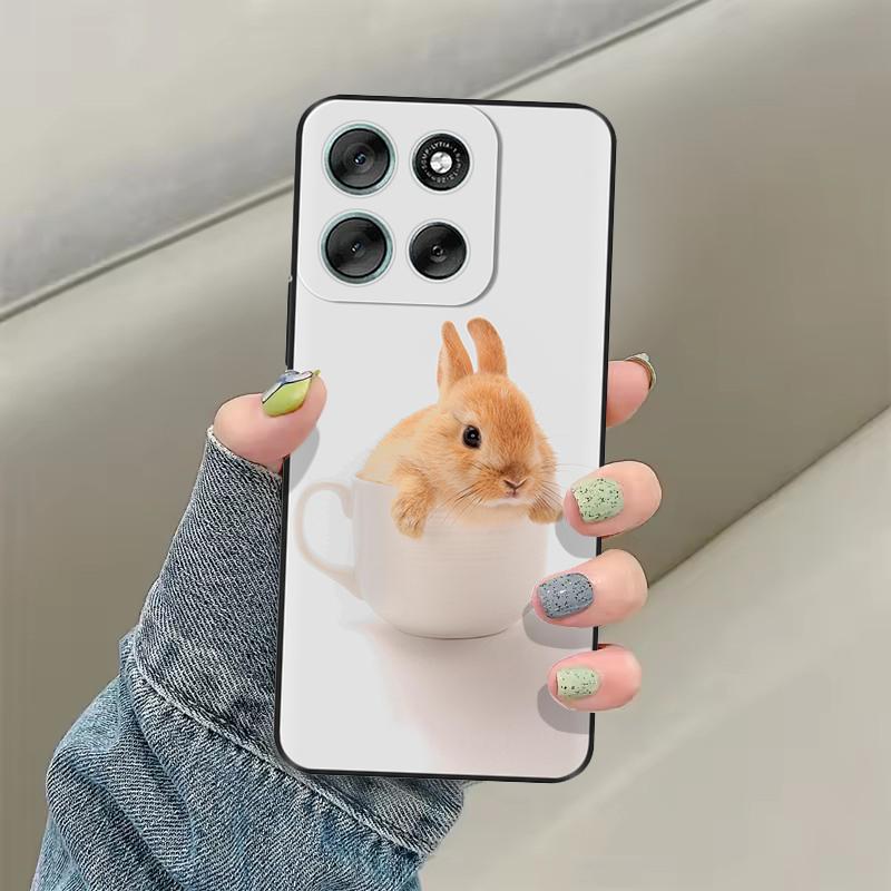 Чехлы для телефонов Для Motorola Moto G86 Чехол Для Moto G56 Мягкий Силиконовый Бампер Задняя Крышка Для Moto G86 Power motoG86 Чехлы Fundas