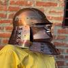Шлем, Фэнтезийный шлем для SCA LARP, Шлем из аниме Sengoku Bashara для косплея, Средневековый шлем Casco Samurai