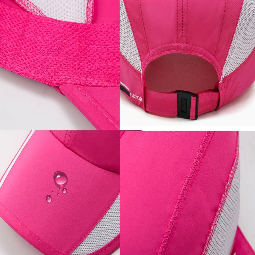 Women's Fashion Outdoor Waterproof Mesh Sun Visor Breathable Hat Sport Baseball Cap