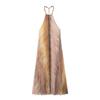Kaslead New Arrival Women's Clothing Fashion Style Fashion Casual Tie-Dye Hanging Collar Pleated Dress 3666096