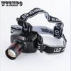 High Power 3W Headlamp Three Gear High Beam Headlight Telescopic Zoom Fishing Lamp Headlight Camping Searchlight