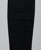 MUSINSA STANDARD One-Pleat Wide Cargo Pants [Black]